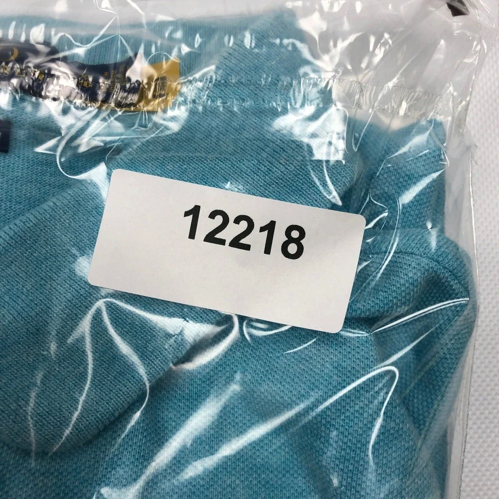 Polo Ralph Lauren Mens XL Classic Fit Short Sleeve Polo Shirt Light Blue